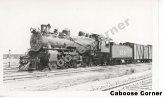 Atchison,  Topeka & Santa Fe Railway 1230 Riverbank Ca 1941 B&w Photo (1910)
