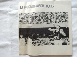 1968 Mexico Olympic Games 15 Oct Track Field Athletics Tyus Clarke Gammoudi
