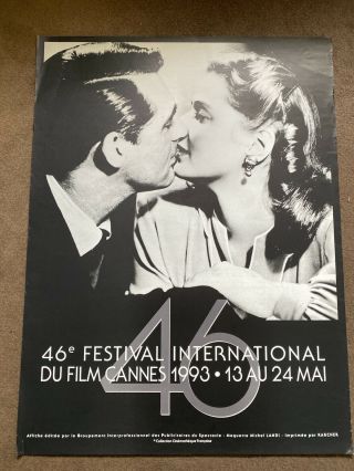 Vintage 1946 Cannes Film Festival Poster