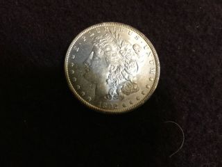 1892 P Morgan Silver Dollar Uncirculated Uncertified