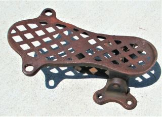 Vintage Industrial Cast Iron Foot Pedal,  Steampunk,  Ratrod