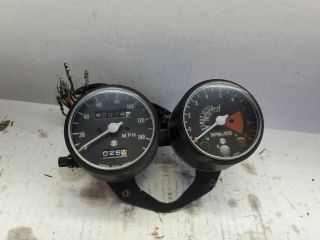 Suzuki 500 T T500 Titan Speedometer Tachometer Guages Meter 1972 Mc - 1