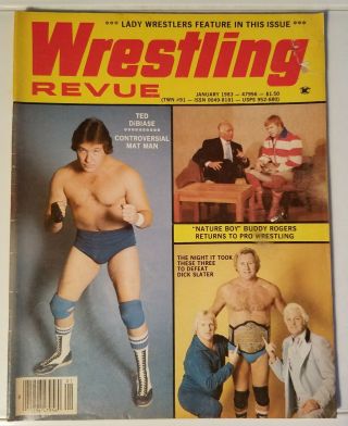 Wrestling Revue - Ted Dibiase - January 1983