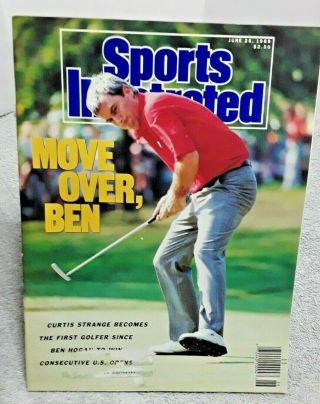 Sports Illustrated June 26 1989 Curtis Strange Us Open Golf