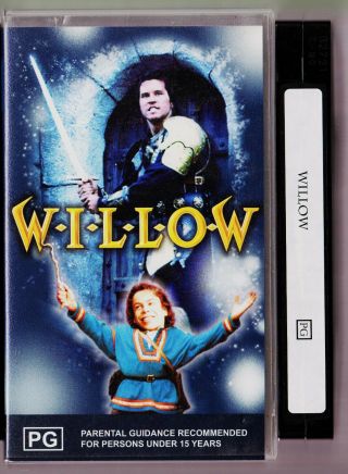 Willow (1988) Vhs Video Tape Vintage