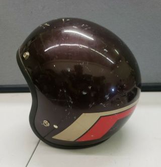 Vintage Shoei Honda Line Hawk Full Face Helmet 1979 L