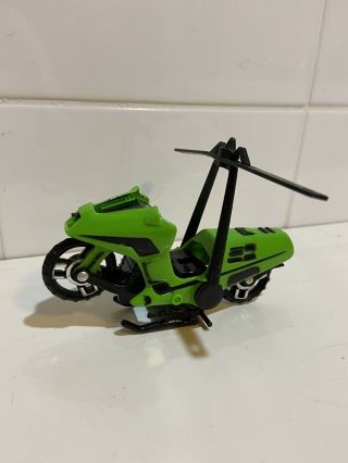Vintage 1980s M.  A.  S.  K Condor Motorcycle Helicopter Toy By Kenner