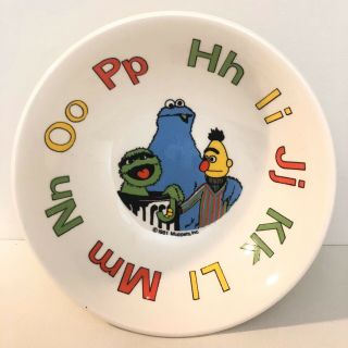 Vintage Muppets Sesame Street 1981 Bowl Crown Lynn Ironstone Plate