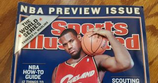 2003 LEBRON JAMES Sports Illustrated Cover - Cleveland Cavaliers 3