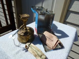 Vintage Optimus 80 Camp Stove Made In Sweden Camping Backpacking