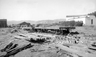 Railroad Print Of Pacific Coast Slo Narrow Gauge Scene W Flat Car 697