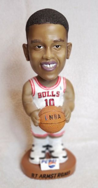 Bj Armstrong Chicago Bulls Bobble Head (ceramic/bobbing/nodder/bobbin) Vintage