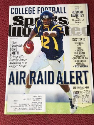 Sports Illustrated August 20 2012 Geno Smith West Virginia College Football 2