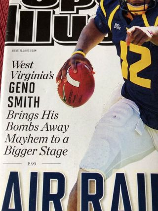 Sports Illustrated August 20 2012 Geno Smith West Virginia College Football 3