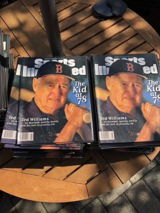 Sports Illustrated Nov 25,  96 Ted Williams The Kid At 78 No Label