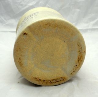 Medalta 1/4 Gallon Stoneware Crock - Medalta Potteries Redcliff Alberta Canada 3