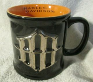 Harley - Davidson Mug Coffee Cup 3d Logo 2002