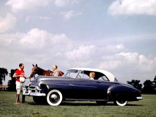 1950 Chevrolet Styleline Deluxe Bel Air Press Photo 8 X 10 Photograph