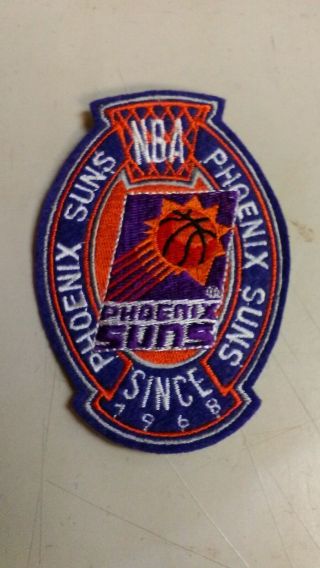 Nba Phoenix Suns 1968 Sew On Patch 3 " X 4 "