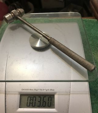 Vintage Small All Steel 3.  60 Ounce Ball Peen Hammer,  Machinist,  Jeweler,  Gunsmith