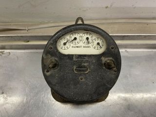 Vintage Antique General Electric Power Meter Gauge Type I - 14 Steampunk