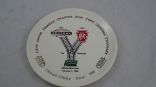 1969 York Central Plate Railroad Lake Shore Pioneer Chapter Cedar Point Ohio