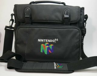 Vintage Official Nintendo 64 System Carrying Case Travel Bag For N64