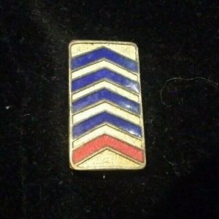 Vintage Wwi British Army Overseas Service Chevron Badge