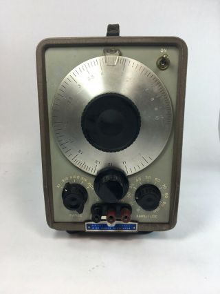 1960s Vintage Hp Wide Range Oscillator 200cd (power, )
