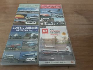 Classic Airliners & Airports Dvds Avion,  Bea