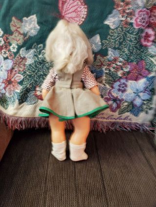 Vintage terri lee 16 Blonde doll w Rumba panties Dress 2