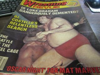 Wrestling Revue - December 1978 - Luke Graham Cover - Very Good
