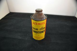Vintage Alemite Cooling System Conditioner Can