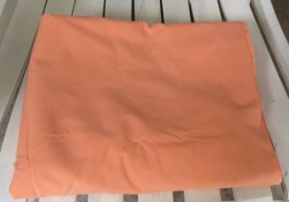 Ralph Lauren Vintage Full Flat Sheet Vivid Peach Color And Very Soft,  Pre Owned