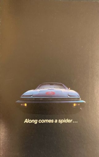 1980 Triumph Tr7 Spider Sales Brochure - Us