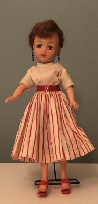 Vintage Ideal Little Miss Revlon Doll Vt - 10 1/2 With Accessories