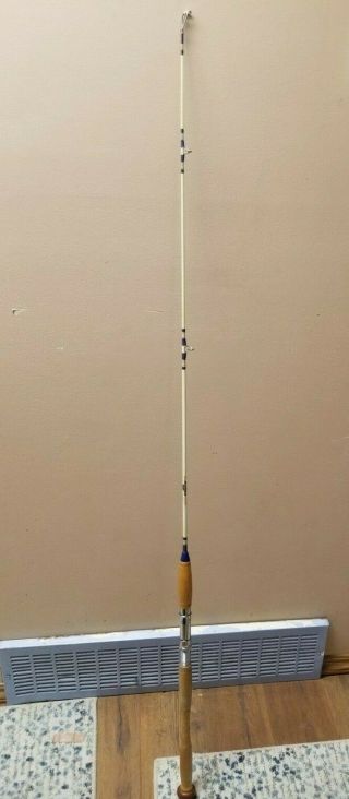 Vintage Montague Sealake 8730 Fishing Rod Trolling 5 " 2 - Pc