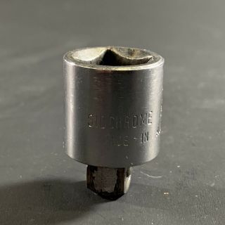 Vintage Sidchrome 2214 - 6 1/2 " Dr To 3/8 " Dr Socket Adaptor Converter Australia Sb5