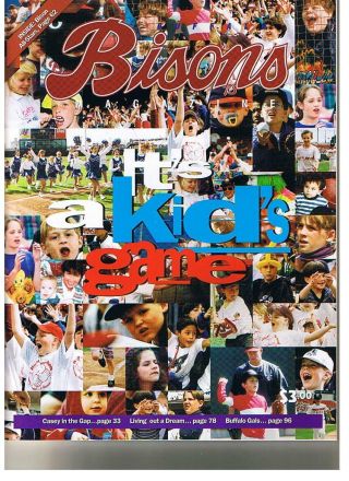 1995 Buffalo Bisons Baseball Program
