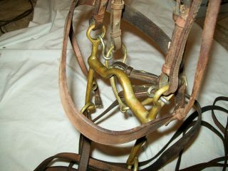 Vintage Antique? Horse Show Tack Saddle Seat English Bridles Headstall Bits