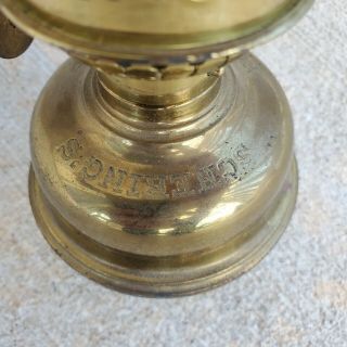 ANTIQUE SCHERING ' S FORMALIN LAMP 1899 EARLY MEDICINE DISINFECTION REMEDY LANTERN 3