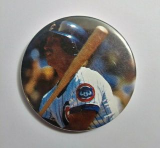Vintage 1984 Chicago Cubs Pin Button Ron Cey 2 1/4 " Dodgers