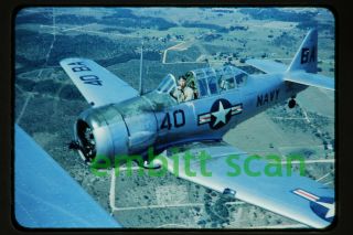 Slide,  Air - To - Air Navy North American Snj - 6 Texan 1952 Naas Barin Field