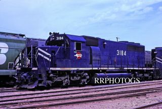 Railroad Print Missouri Pacific Mp Emd Sd40 - 2 Locomotive 3184