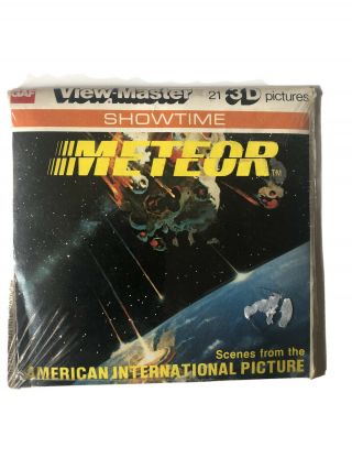Vintage Gaf 1979 Meteor Sci - Fi Movie Film View - Master Reel Showtime