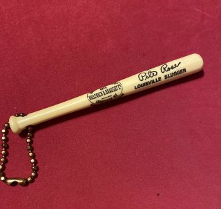 Vintage Louisville Slugger Pete Rose Bat Keychain