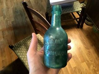 Antique Beer Ale Bottle / Robert Andrews.  Philadelphia Pa (1852 - 1856) 11 Ann St