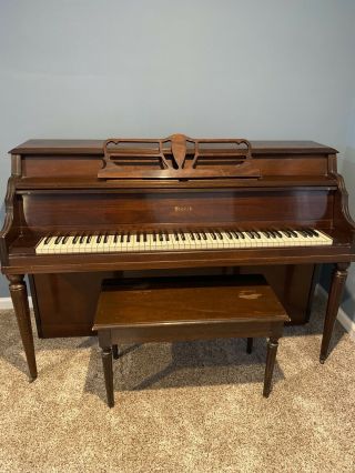 Starck Antique Piano And Bench