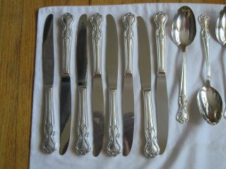 Wm Rogers Mfg Co Extra Plate 48 Pc Set Magnolia Pattern Service For Eight Plus 2
