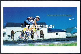 Lance Armstrong Nike Mini Poster (promo) - " This Is My Body "